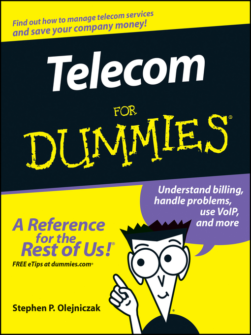 Cover image for Telecom For Dummies